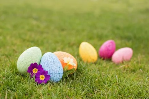 Easter eggs Foto stock