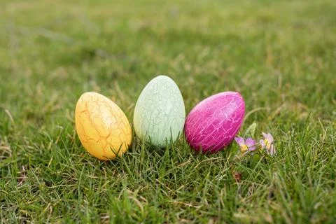 Easter eggs Stock Photos