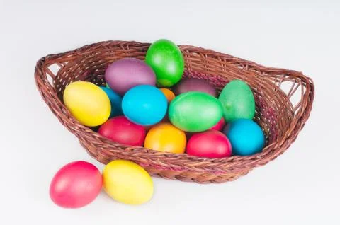 Easter eggs Stock Photos