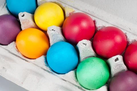 Easter eggs Stock Photos