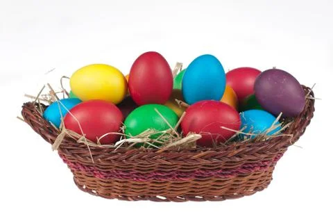 Easter eggs Stock Photos