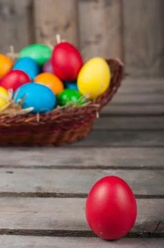 Easter eggs Stock Photos