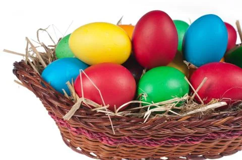 Easter eggs Stock Photos