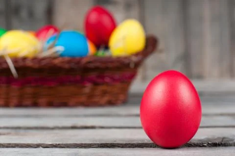 Easter eggs Stock Photos