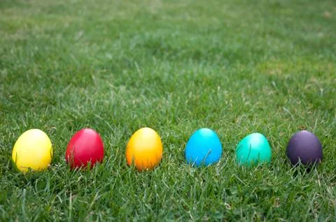 Easter eggs Stock Photos