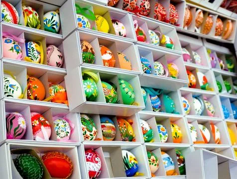 Easter eggs Stock Photos