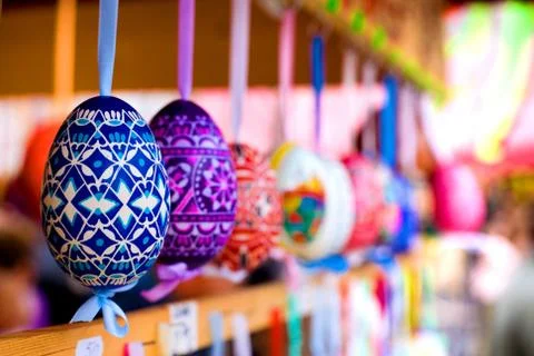 Easter eggs Foto stock