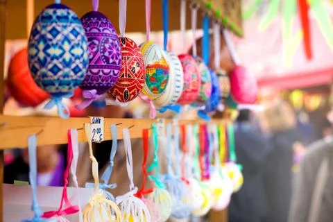 Easter eggs Stock Photos