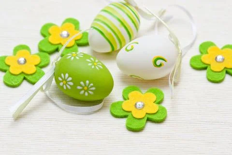 Easter eggs Stock Photos