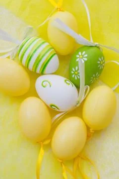 Easter eggs Stock Photos