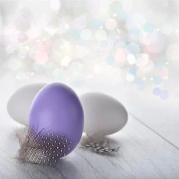 Easter eggs Stock Photos