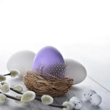 Easter eggs 스톡 사진