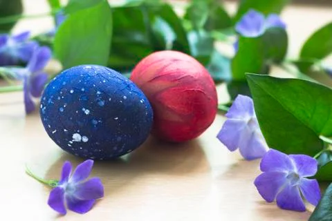 Easter eggs Stock Photos