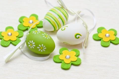 Easter eggs Stock Photos