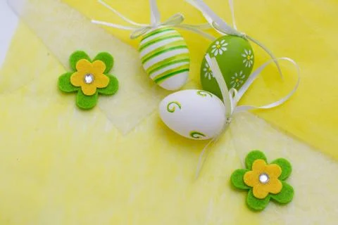 Easter eggs Stock Photos