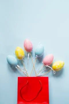 Easter eggs Stock Photos