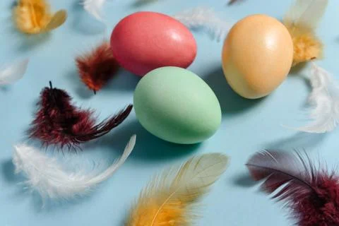 Easter eggs Stock Photos
