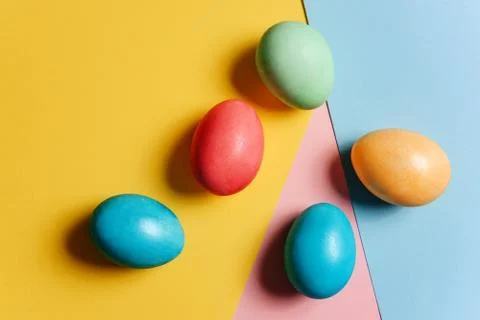 Easter eggs Stock Photos
