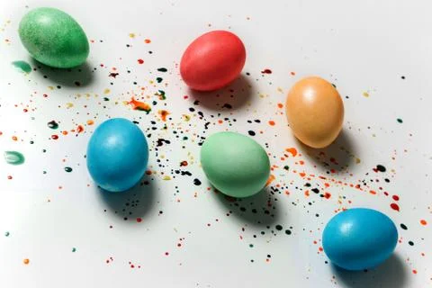 Easter eggs Stock Photos