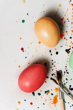 Easter eggs Stock Photos