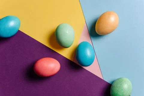 Easter eggs Stock Photos