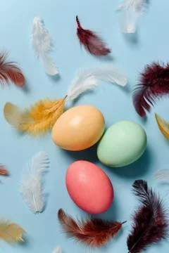 Easter eggs Stock Photos