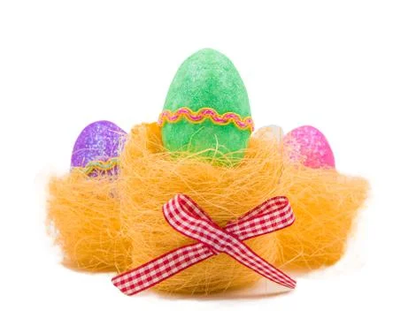 Easter eggs Stock Photos
