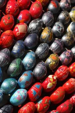 Easter eggs Stock Photos