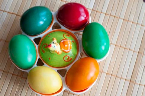 Easter eggs 스톡 사진