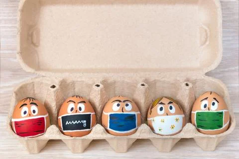 Easter eggs Stock Photos