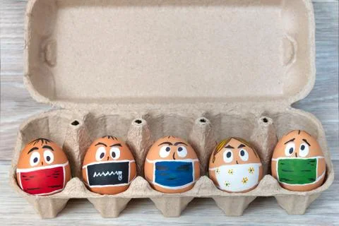 Easter eggs Stock Photos