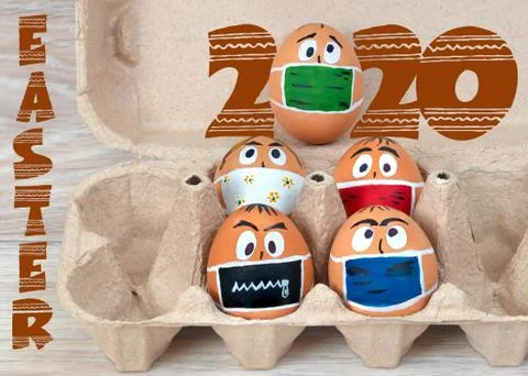 Easter eggs Stock Photos