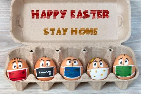 Easter eggs Stock Photos