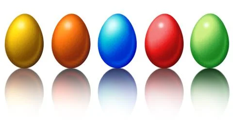 Easter Eggs Stock Photos