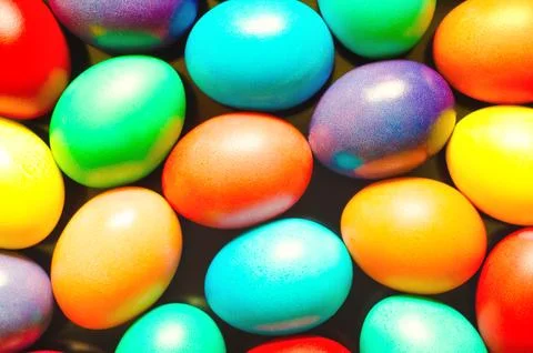 Easter eggs Stock Photos