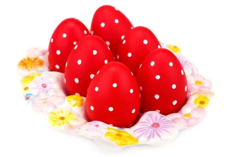 Easter eggs Stock Photos