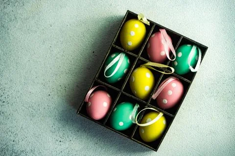 Easter eggs Foto stock