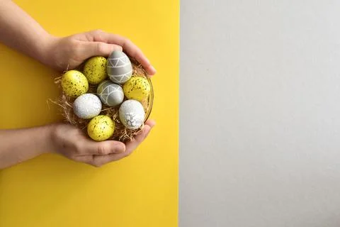 Easter eggs Stock Photos