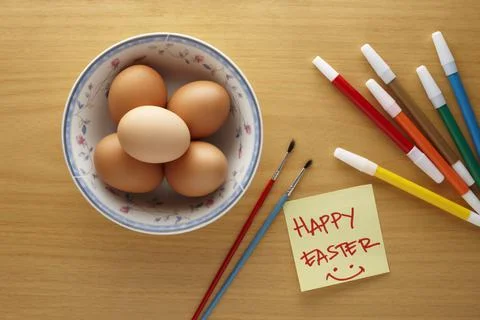 Easter eggs Stock Photos