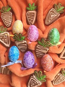 Easter eggs Stock Photos