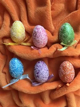 Easter eggs Stock Photos