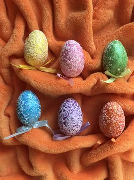 Easter eggs Stock Photos