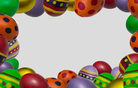Easter eggs Stock Photos