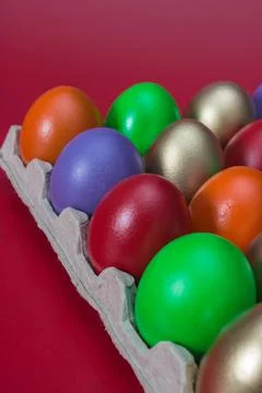 Easter eggs Stock Photos