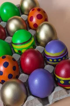 Easter eggs Stock Photos