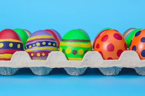 Easter eggs Stock Photos