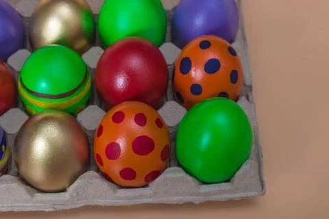 Easter eggs Stock Photos