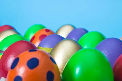 Easter eggs Stock Photos