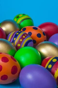 Easter eggs Stock Photos