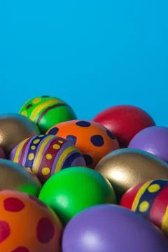 Easter eggs Stock Photos